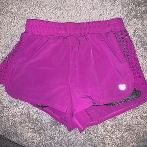 Purple Athletic Shorts